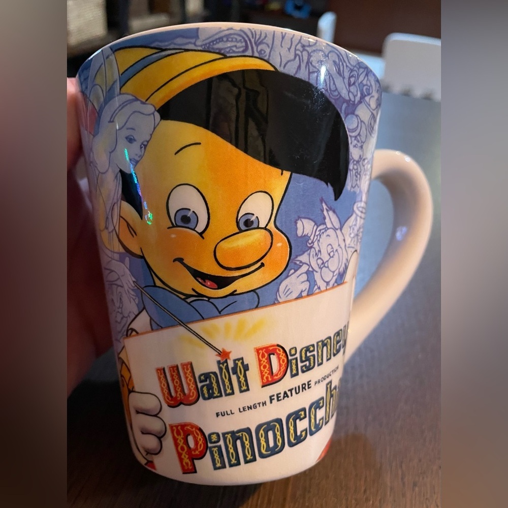 Walt Disney Pinocchio Movie Poster Ceramic 15 oz Mug - Picture 3 of 6